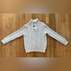 GAP Kids Cream Cable Knit Sweater. Size Large (10-11)